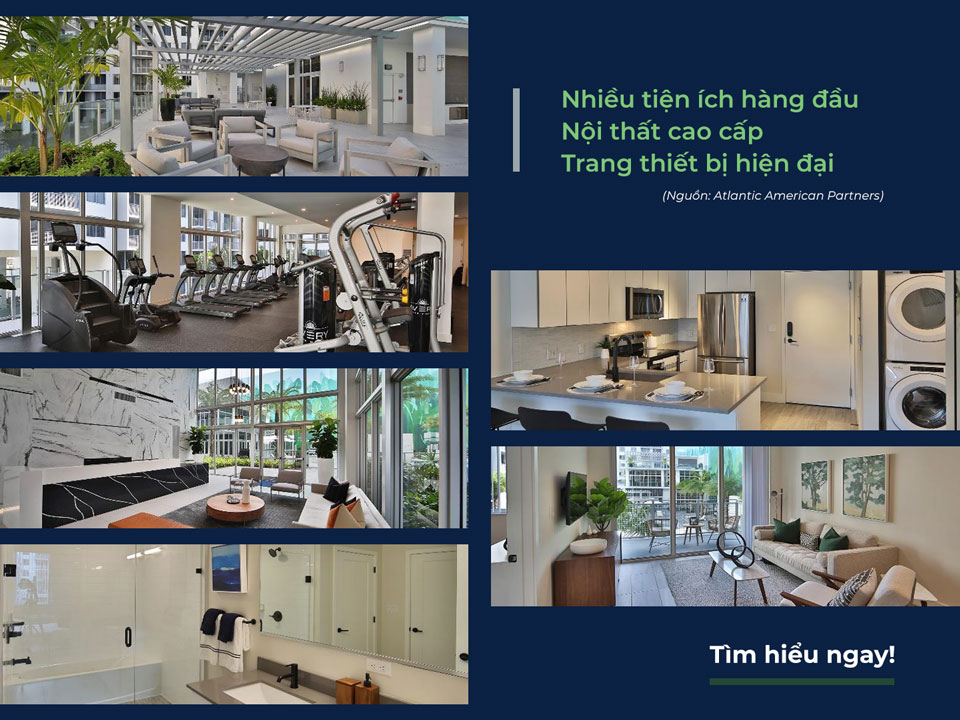 Dự án nhà ở với vốn EB-5 cung cấp nhiều tiện ích hàng đầu