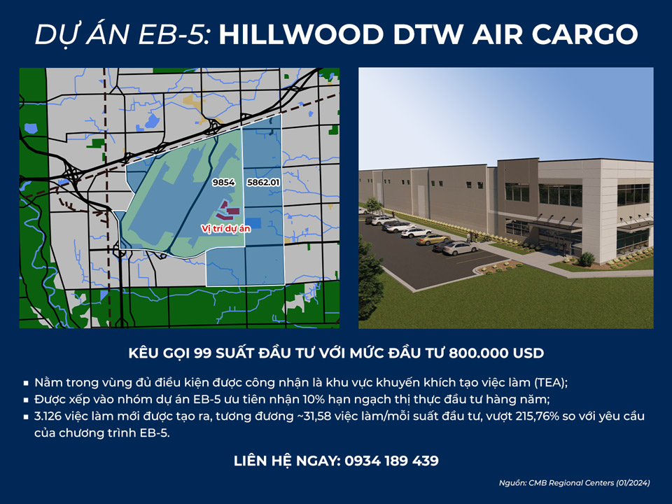 Dự án EB-5 Hillwood DTW Air Cargo 