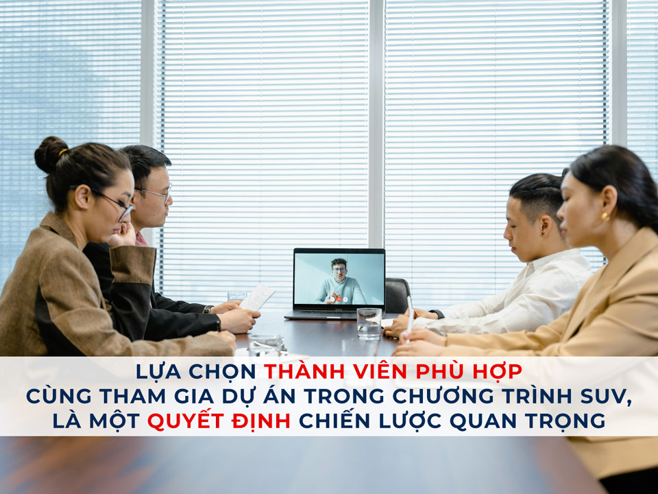 Việc lựa chọn kỹ càng các thành viên tham gia dự án với mục đích định cư Canada là một quyết định quan trọng về mặt chiến lược.
